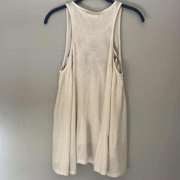 ALTAR’D STATE BOHO CREAM EMBROIDERED TANK - Picture 3 of 5